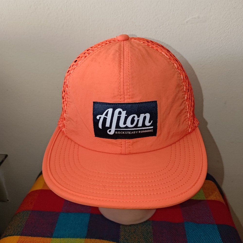 Afton Cool Operator Hat Orange View 2